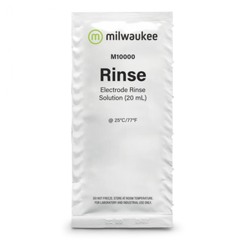 Visuel 1 du produit Solution de rinçage pour électrodes, spécifique M10000B - MILWAUKEE - 20ml