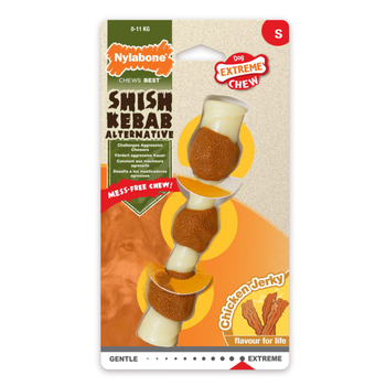 Visuel 1 du produit Jouet pour chien à mâcher coloris beige Nylabone Extreme