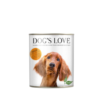 Visuel 1 du produit Pâtée naturelle pour chien à la dinde - boite de 200 g