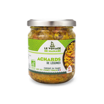 Visuel 1 du produit Achards de légumes bio Le Voyage de Mamabé - 170 g