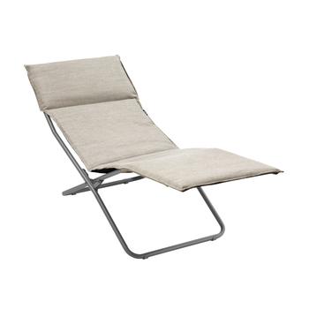 Visuel 1 du produit Chaise longue de jardin Bayanne Hedona Batyline®Eden Lafuma - 63 x 164 x 68 cm