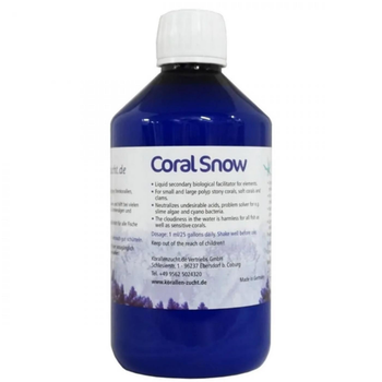 Visuel 1 du produit Complément alimentaire pour coraux avec vitamines Korallen-Zucht Coral Snow Plus - 500ml