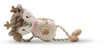 Visuel 1 du produit Jouet de Noël pour chien coloris multicolore renne xmas Croci - 45 cm