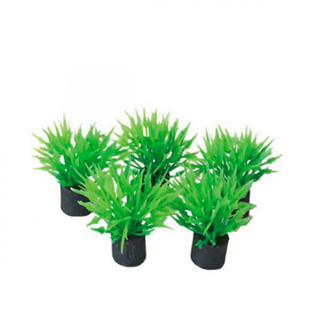 Visuel 1 du produit Plante artificielle aquarium nano, 2 cm, SUPERFISH Easy Plants - Lot 5 pièces