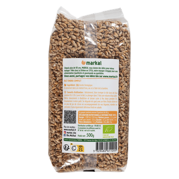 Visuel 1 du produit Blé tendre complet bio - 500 gr