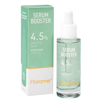 Visuel 1 du produit Sérum booster purifiant au zinc Florame - 30 ml
