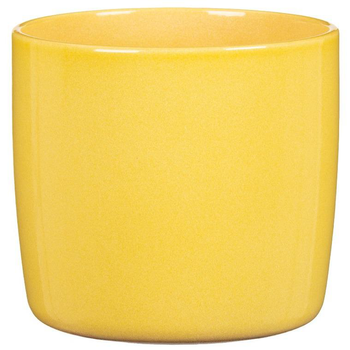 Visuel 1 du produit Cache-pot en céramique jaune Scheurich 900 Solare - Ø 13 cm