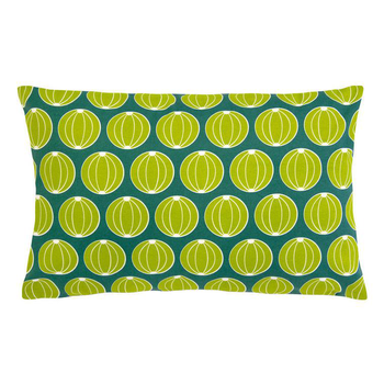 Visuel 1 du produit Coussin envie d'ailleurs melons vert de jade 68 x 44 cm