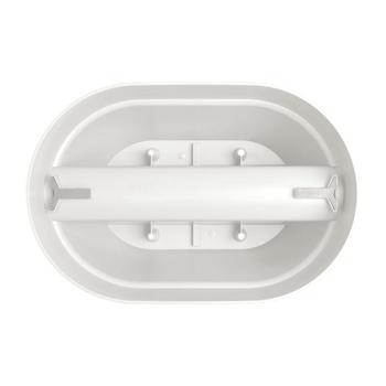 Visuel 1 du produit Jardinière flower bridge en plastique recyclé coloris blanc soie Elho Vibia Campana - 22 x 26 x 39 cm