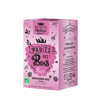 Visuel 1 du produit Tisane Fruits des bois bio Romon Nature - 16 sachets