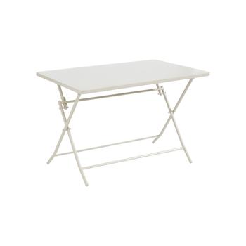 Visuel 2 du produit Table de jardin pliante Clivia en acier - 110 x 70 x 71 cm