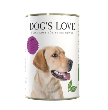 Visuel 1 du produit Aliment complet pour chien Dog’s Love à l’agneau en boite de 400 g