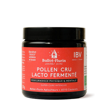 Visuel 1 du produit Pollen cru lacto fermenté bio Ballot Flurin - 125 g