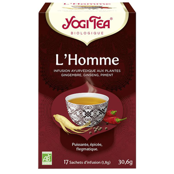 Visuel 1 du produit Yogi Tea Homme – La boîte de 17 sachets