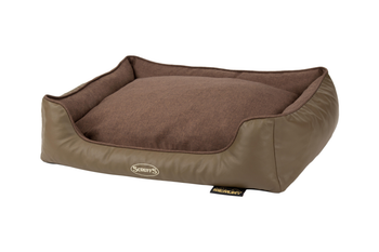 Visuel 1 du produit Corbeille à mémoire de forme pour chien marron Hilton Scruffs – Taille M