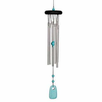 Visuel 1 du produit Carillon turquoise Woodstock Chimes Chakra - 44 cm