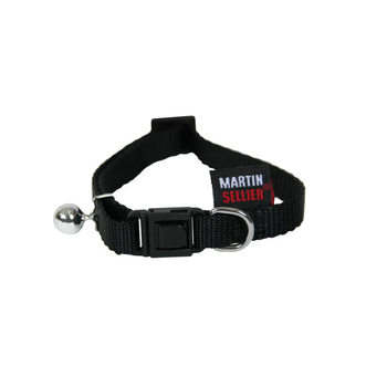 Visuel 1 du produit Collier pour chat en nylon noir