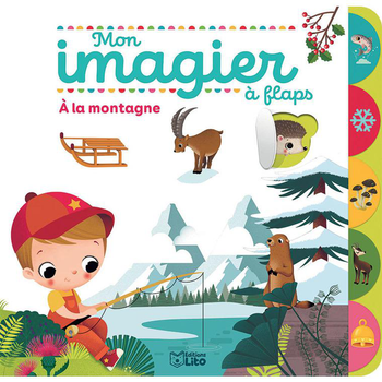 Visuel 1 du produit Livre "A la montagne" collection Mon imagier à flaps aux Éditions Lito