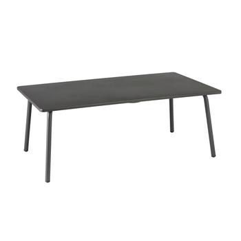 Visuel 1 du produit Table basse Vence Lafuma coloris gris en titane - 102 x 59 x 41 cm