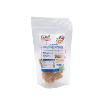 Visuel 1 du produit Gingembre confit allégé bio Fair Ginger - 125 g