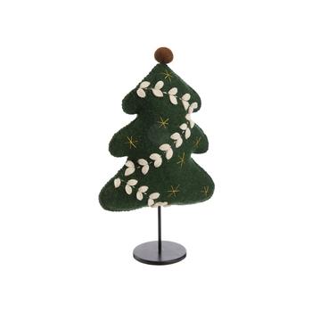 Visuel 1 du produit Sapin à poser en feutrine verte - 25 x 9,5 x 40 cm