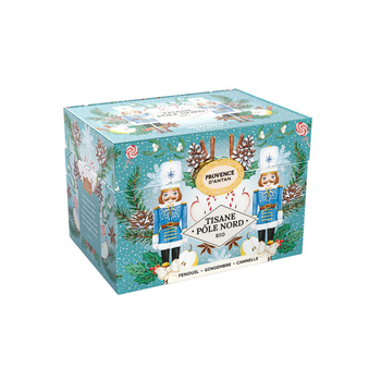 Visuel 1 du produit Tisane du pôle nord bio Provence d'Antan - 36 g dans une boîte en métal