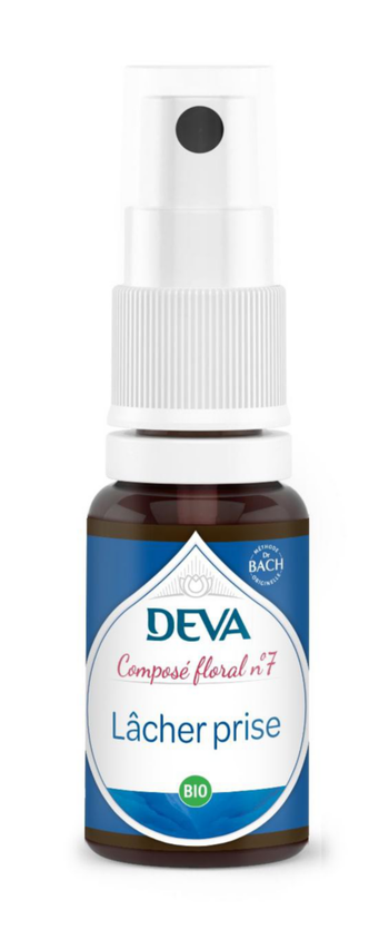 Visuel 1 du produit Complément alimentaire composé floral lâcher-prise bio Deva - spray 15 ml