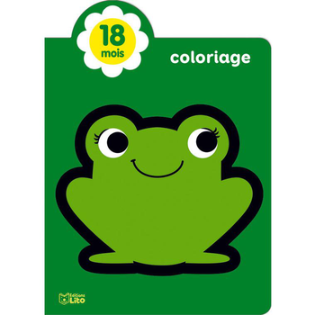 Visuel 1 du produit Mes tout premiers coloriages brillants – Petite grenouille édit. Lito