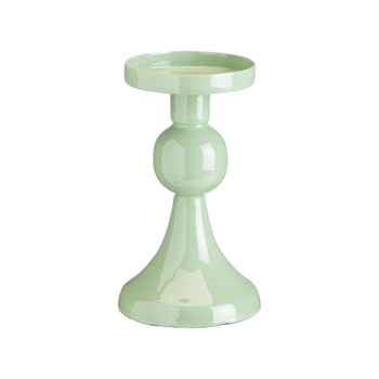 Visuel 1 du produit Chandelier avec rond en métal vert - Ø 8 x H 15 cm