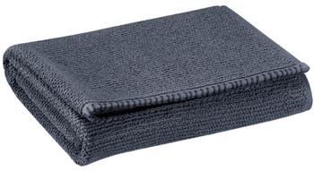 Visuel 1 du produit Drap de douche en coton coloris ombre Vivaraise Bora - 130 x 70 cm