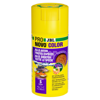 Visuel 1 du produit Granulés pour poissons d'aquarium JBL Recharge Pronovo Couleur Grano S Click - 100 ml