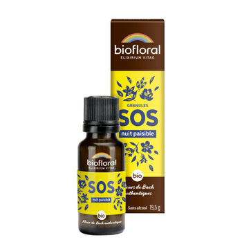 Visuel 1 du produit Granules bio Biofloral Sos nuit paisible - 19,5 g