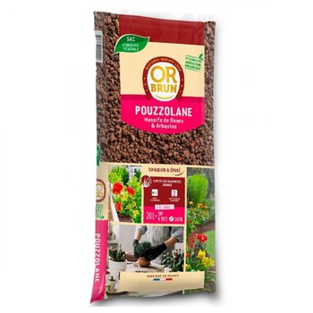 Visuel 1 du produit Pouzzolane aquarium et bassin 7-15mm - OR BRUN - 20L