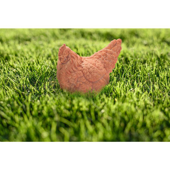 Visuel 1 du produit Poule en terre cuite rouge Anticomestiere Gallina galestro Anticomestiere - 20 x 15 x 15 cm