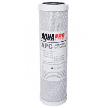 Visuel 1 du produit Cartouche de charbon bloc 10 microns - AQUAPRO modèle APC 10