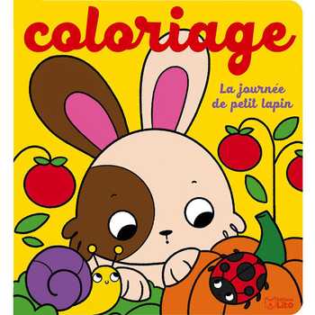Visuel 1 du produit Livre La journée des petits animaux en coloriage éditions Lito - 8 pages