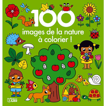 Visuel 1 du produit 100 images de la nature à colorier ! Editions Lito