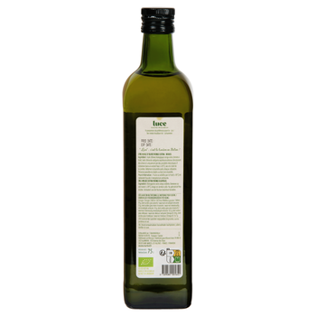 Visuel 2 du produit Huile d’olive extra vierge douce bio en bouteille de verre Luce - 75 cl