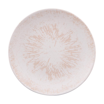 Visuel 1 du produit Assiette plate en grès beige Onyx - Ø 27 cm