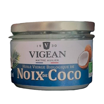 Visuel 1 du produit Huile de noix de coco bio Vigean - 20 cl