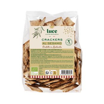 Visuel 1 du produit Mini crackers sésame bio Luce - 150 g