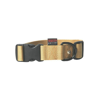 Visuel 1 du produit Collier chien réglable 40mm / 50-70cm beige