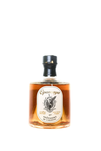 Visuel 1 du produit Rhum arrangé châtaigne de l'Ardèche Opamaya - 25 cl