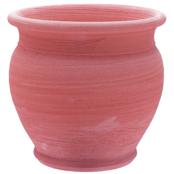 Visuel 1 du produit Pot Basic Umbria en terre cuite coloris clair. Ø 30 x 30 cm