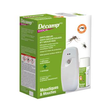 Visuel 1 du produit Diffuseur anti-moustique avec recharge Decamp