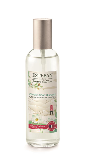 Visuel 1 du produit Vaporisateur de parfum Lotus et amande douce Esteban - 100 ml