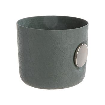 Visuel 1 du produit Cache-pot bleu aimanté Baby - Ø 7,5 x H 6,5 cm