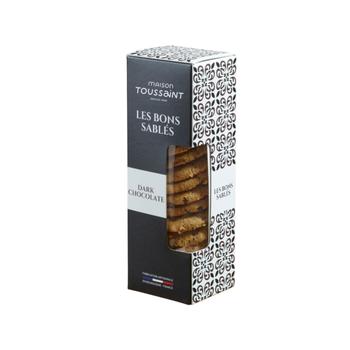 Visuel 1 du produit Les Bons Sablés au chocolat noir Maison Toussaint - 130 g