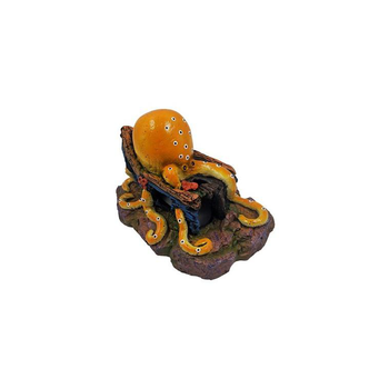 Visuel 1 du produit Déco Led Octopus Résine 16x11x10 cm