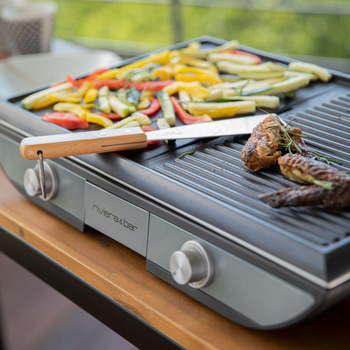 Visuel 2 du produit Plancha de cuisson avec deux zones de chauffe QPL570 Riviera&Bar®  - 2300 W